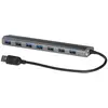 Bild von i-tec U3HUB778 (USB-A, 7 Ports), Dockingstation + USB Hub, Silber