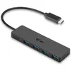 Bild von i-tec C31HUB404 (USB-C, 4 Ports), Dockingstation + USB Hub, Schwarz