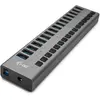 Bild von i-tec USB 3.0 Hub (USB-B, 16 Ports), Dockingstation + USB Hub, Grau