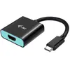 Bild von i-tec USB Typ-C zu (HDMI, 5.40 cm), Data + Video Adapter, Schwarz