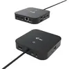 Bild von i-tec Dual Display - Ohne Netzteil (USB-C, 3 Ports), Dockingstation + USB Hub, Schwarz