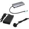 Bild von i-tec C31NANOVGA77W (USB-C, 11 Ports), Dockingstation + USB Hub, Silber, Grau