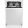 Bild von Beko BDIS38040A, Geschirrspüler Einbau, Silber, Schwarz