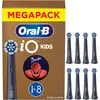 Bild von Oral-B, Zahnbürstenkopf, iO Kids Spiderman (8x)
