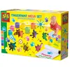 Bild von Ses, Künstlerfarbe + Bastelfarbe, SES-Fingerfarben-Mega-Set 6 Farben X 110 Ml (110 ml)
