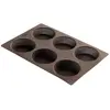 Bild von Lékué Brotbackform 6er, Backform, Braun
