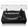 Bild von Lenco L-3818BK (Manuell), Plattenspieler, Schwarz