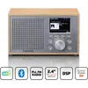 Bild von Lenco DAR-017WH (WD) (DAB+, FM, Bluetooth), Radio, Grau, Braun