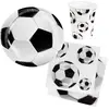 Bild von Boland Partyset Fussball: 6 Teller 6 Becher 12 Servietten (1 Stk.)