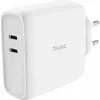 Bild von Trust MAXO 65W 2P USB-C (65 W, 2 Ports), USB Ladegerät, Weiss