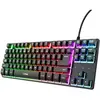 Bild von Trust THADO TKL Keyboard black DE (DE, Kabelgebunden), Tastatur, Schwarz
