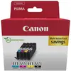 Bild von Canon, Druckerpatrone, CLI-551 (BK, C, M, Y)