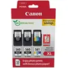 Bild von Canon Ink Pg-560xl/cl-561xl Tintenpatrone Und Glänzendes Fotopapier Gp-501