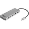 Bild von ACT AC7050 (USB-C, 4 Ports), Dockingstation + USB Hub, Grau