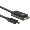 Bild von ACT USB C   HDMI (Typ A) (2 m), Videokabel, Schwarz