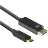 Bild von ACT USB Typ C   DisplayPort (2 m), Videokabel, Schwarz