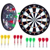 Bild von Longfield Darts Doppelseitiges magnetisches/Papier- Dartscheibe in Weltraummotiv