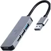 Bild von Gembird 4-port USB hub (USB-C, 4 Ports), Dockingstation + USB Hub, Schwarz, Silber