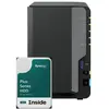 Bild von Synology DS225+ 2Bay 12TB NAS met 2x 6TB Plus HDD (2 x 6 TB), NAS