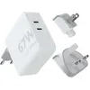 Bild von Xtorm GaN Ultra Travel Chargers Series (67 W, 2 Ports), USB Ladegerät, Weiss
