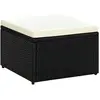 Bild von vidaXL, Hocker + Pouf, Kardenbach (53 x 53 x 30 cm)