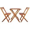 Bild von vidaXL, Gartentisch + Balkontisch, Calinin (Quadratischer Tisch) (60 x 60 x 73 cm)