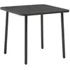 Bild von vidaXL, Gartentisch + Balkontisch, Hernan (80 x 80 x 72 cm)