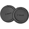 Bild von Caruba hinterer Linsen und Gehäusedeckel für Nikon Z Mount, Objektivdeckel, Schwarz