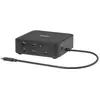 Bild von Club 3D Club3D USB-C 12in1-Dock >2xDP/2xHDMI/3xUSB-C/ 8K30Hz PD100W (USB-C, 12 Ports), Dockingstation + USB Hub, Schwarz