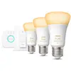 Bild von Philips Hue, Leuchtmittel, White Ambiance Starter Set (E27, 1100 lm, 3x)