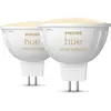 Bild von Philips Hue, Leuchtmittel, White Ambiance (GU5.3, 400 lm, 2x)