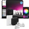 Bild von Philips Hue, Leuchtmittel, Starter Kit Bridge Pro + LED White & Color Ambiance (GU10, 400 lm, 3x)