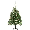 Bild von vidaXL, Weihnachtsbaum, Keno (mit 61 roségoldenen Kugeln) (120 cm)