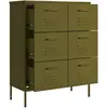 Bild von vidaXL, Kommode + Sideboard, Lexie (80 x 35 x 101.50 cm)