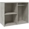 Bild von vidaXL, Kleiderschrank, Valdenos (80 x 40 x 65 cm)