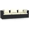 Bild von vidaXL, Gartenlounge, Ralenar (2x Eckteil + Mittelteil)