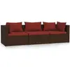 Bild von vidaXL, Gartenlounge, Ralenar (2x Eckteil + Mittelteil)