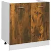 Bild von vidaXL, Regal, Nazonor (1x Unterschrank (1 Tür 1 Schublade) 50 cm) (50 x 46 x 81.50 cm)