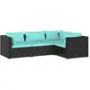 Bild von vidaXL, Gartenlounge, Corbelar (2x middle + 3x corner)