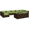 Bild von vidaXL, Gartenlounge, Dorsenor (4x Eckteil + 5x Mittelteil)