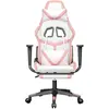 Bild von vidaXL Sadenica (Ohne Fussablage), Gaming Stuhl, Rosa, Weiss