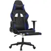 Bild von vidaXL Pasonus (Mit Fussablage), Gaming Stuhl, Schwarz, Blau