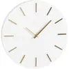 Bild von Lumarko, Wanduhr, Zegar  cienny Aluminiowy Bia y  r. 35,5cm Mica (35.50 cm)