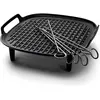 Bild von Philips HD9959/00 Grill-Kit für Airfryer XXL 5000e, Zubehör Küchengeräte, Schwarz