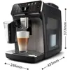 Bild von Philips EP4449/70, Kaffeevollautomat, Schwarz, Silber