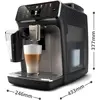 Bild von Philips EP5549/70, Kaffeevollautomat, Silber, Schwarz