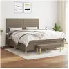 Bild von vidaXL, Boxspringbett, Inlunville (Horizontale Streifen) (180 x 200 cm)