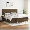Bild von vidaXL, Boxspringbett, Inlunville (Horizontale Streifen) (200 x 200 cm)