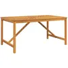 Bild von vidaXL, Gartentisch + Balkontisch, Mardorar (150 x 90 x 74 cm)