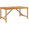 Bild von vidaXL, Gartentisch + Balkontisch, Mardorar (150 x 90 x 74 cm)